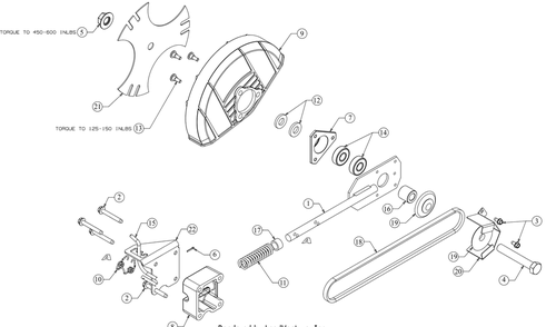Blade Diagram and Parts List for LE100 (25B552J710)(2017) Cub Cadet Edger